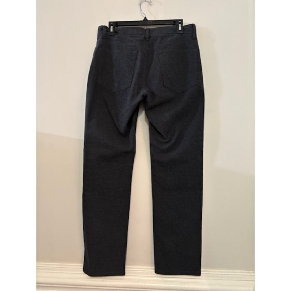 Flag & Anthem Trousers Mens Pants Dark Gray Slim Fit 31X30 Cotton Blend